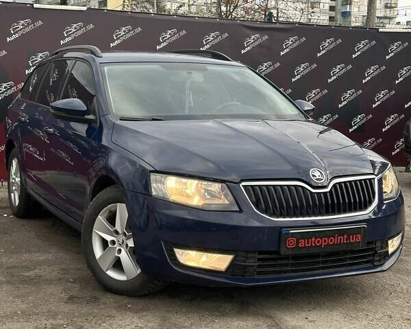 Синий Шкода Октавия, объемом двигателя 1.6 л и пробегом 329 тыс. км за 9800 $, фото 1 на Automoto.ua