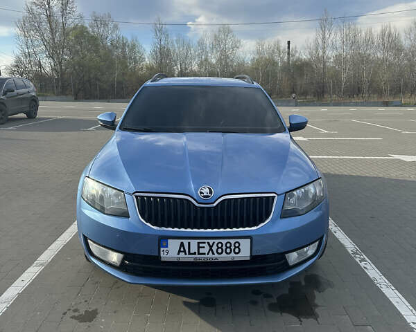 Синий Шкода Октавия, объемом двигателя 1.6 л и пробегом 230 тыс. км за 9900 $, фото 2 на Automoto.ua