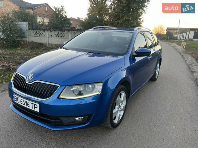Синий Шкода Октавия, объемом двигателя 1.8 л и пробегом 306 тыс. км за 12400 $, фото 2 на Automoto.ua