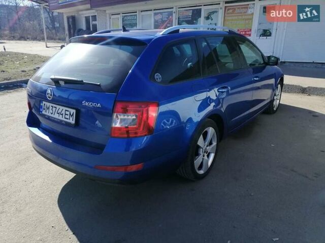 Синий Шкода Октавия, объемом двигателя 1.97 л и пробегом 251 тыс. км за 15000 $, фото 3 на Automoto.ua