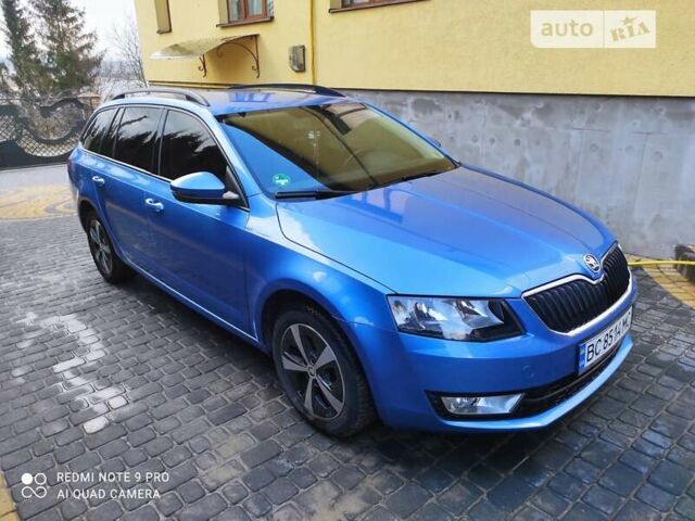 Шкода Октавия 2016 в Львове на Automoto.ua Синий Шкода Октавия, объемом двигателя 1.6 л и пробегом 240 тыс. км за 10900 $, фото 1 на Automoto.ua