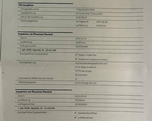 Синий Шкода Октавия, объемом двигателя 2 л и пробегом 226 тыс. км за 13999 $, фото 37 на Automoto.ua