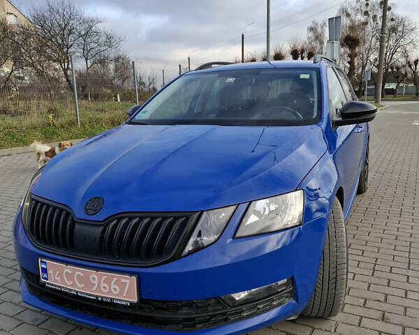 Синий Шкода Октавия, объемом двигателя 2 л и пробегом 193 тыс. км за 14200 $, фото 1 на Automoto.ua