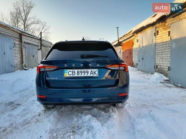 Синий Шкода Октавия, объемом двигателя 1.97 л и пробегом 219 тыс. км за 21500 $, фото 3 на Automoto.ua