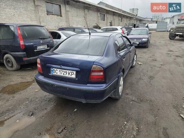 Синий Шкода Октавия, объемом двигателя 1.8 л и пробегом 445 тыс. км за 2800 $, фото 1 на Automoto.ua