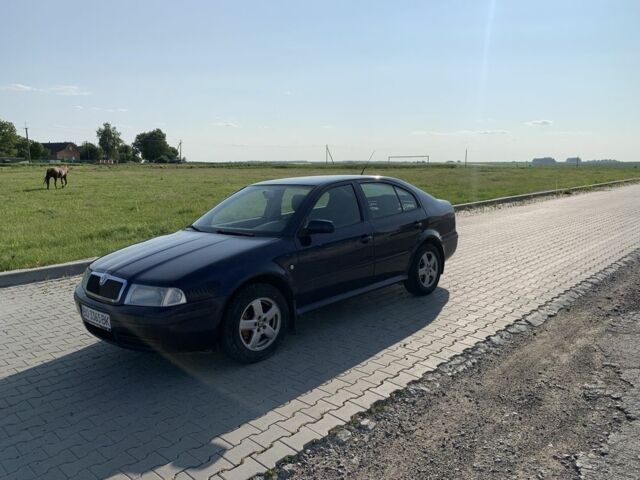 Синій Шкода Октавія, об'ємом двигуна 1.8 л та пробігом 344 тис. км за 3800 $, фото 2 на Automoto.ua