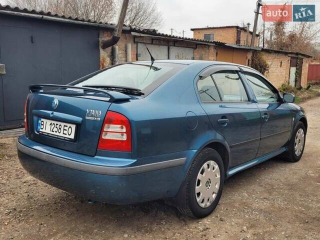 Синий Шкода Октавия, объемом двигателя 1.6 л и пробегом 150 тыс. км за 4899 $, фото 3 на Automoto.ua