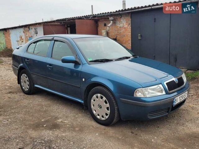 Синий Шкода Октавия, объемом двигателя 1.6 л и пробегом 150 тыс. км за 4899 $, фото 2 на Automoto.ua