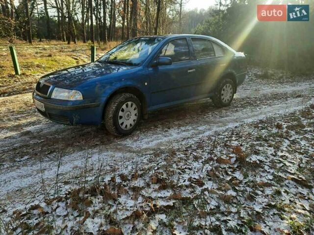 Синий Шкода Октавия, объемом двигателя 1.6 л и пробегом 302 тыс. км за 3500 $, фото 3 на Automoto.ua