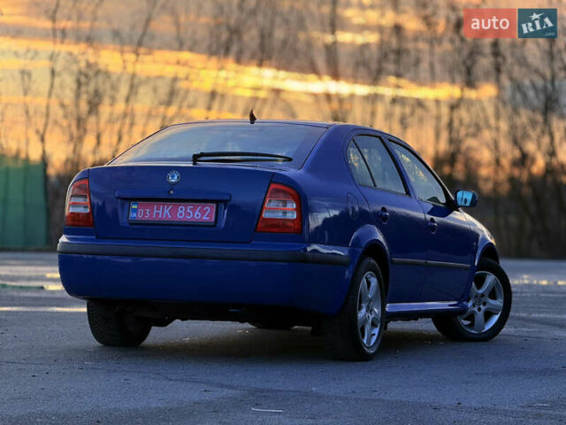 Синий Шкода Октавия, объемом двигателя 1.8 л и пробегом 265 тыс. км за 5600 $, фото 5 на Automoto.ua