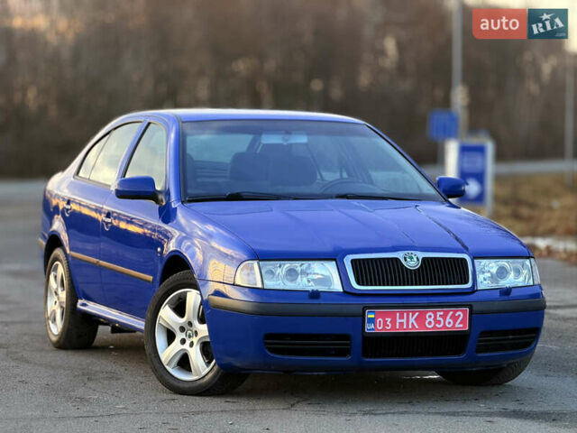 Синий Шкода Октавия, объемом двигателя 1.8 л и пробегом 265 тыс. км за 5600 $, фото 3 на Automoto.ua