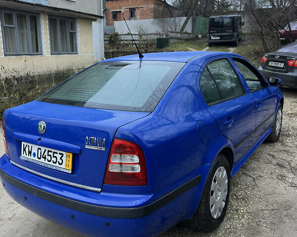 Синий Шкода Октавия, объемом двигателя 1.6 л и пробегом 141 тыс. км за 5000 $, фото 7 на Automoto.ua