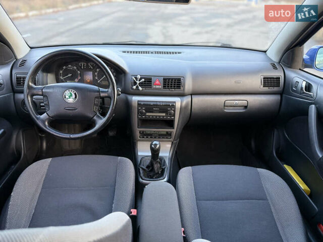 Синий Шкода Октавия, объемом двигателя 1.8 л и пробегом 265 тыс. км за 5600 $, фото 11 на Automoto.ua