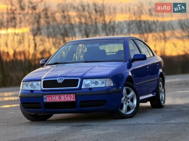 Синий Шкода Октавия, объемом двигателя 1.8 л и пробегом 265 тыс. км за 5600 $, фото 2 на Automoto.ua