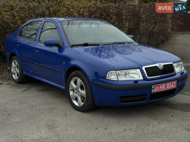 Синий Шкода Октавия, объемом двигателя 1.8 л и пробегом 263 тыс. км за 4999 $, фото 4 на Automoto.ua
