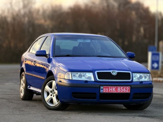 Синий Шкода Октавия, объемом двигателя 1.8 л и пробегом 265 тыс. км за 5600 $, фото 3 на Automoto.ua