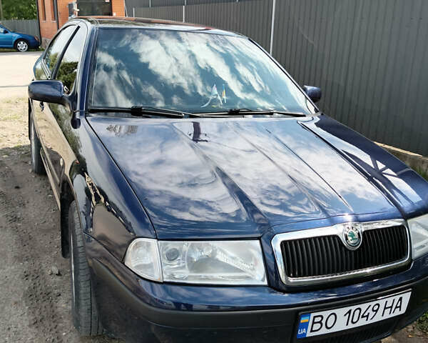 Синий Шкода Октавия, объемом двигателя 1.9 л и пробегом 225 тыс. км за 5400 $, фото 1 на Automoto.ua
