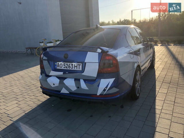 Шкода Октавия 2006 в Виноградове на Automoto.ua Синий Шкода Октавия, объемом двигателя 1.98 л и пробегом 280 тыс. км за 8000 $, фото 6 на Automoto.ua