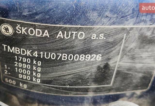 Шкода Октавія 2006 у Києві на Automoto.ua Синій Шкода Октавія, об'ємом двигуна 1.6 л та пробігом 289 тис. км за 4600 $, фото 12 на Automoto.ua