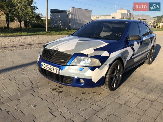 Шкода Октавия 2006 в Виноградове на Automoto.ua Синий Шкода Октавия, объемом двигателя 1.98 л и пробегом 280 тыс. км за 8000 $, фото 2 на Automoto.ua