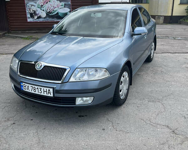 Синий Шкода Октавия, объемом двигателя 1.6 л и пробегом 203 тыс. км за 6200 $, фото 1 на Automoto.ua