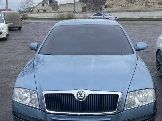 Синий Шкода Октавия, объемом двигателя 1.6 л и пробегом 241 тыс. км за 6900 $, фото 1 на Automoto.ua