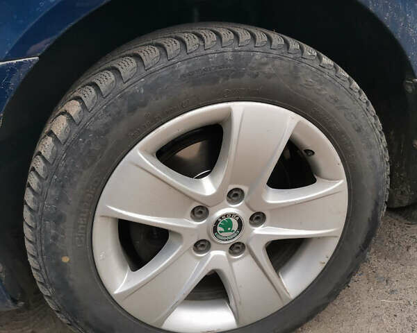 Синий Шкода Октавия, объемом двигателя 2 л и пробегом 227 тыс. км за 9800 $, фото 1 на Automoto.ua