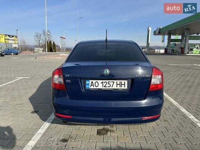 Шкода Октавия 2012 в Тячеве на Automoto.ua Синий Шкода Октавия, объемом двигателя 1.97 л и пробегом 238 тыс. км за 9300 $, фото 8 на Automoto.ua