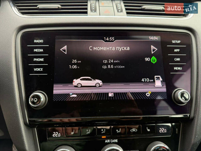 Шкода Октавия 2017 в Киеве на Automoto.ua Синий Шкода Октавия, объемом двигателя 1.8 л и пробегом 130 тыс. км за 16000 $, фото 24 на Automoto.ua