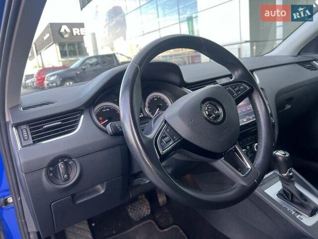 Синій Шкода Октавія, об'ємом двигуна 1.4 л та пробігом 70 тис. км за 15591 $, фото 10 на Automoto.ua