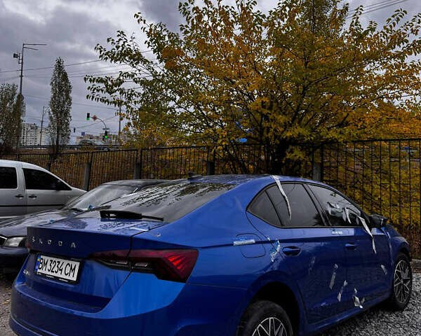 Синий Шкода Октавия, объемом двигателя 1.4 л и пробегом 75 тыс. км за 3999 $, фото 4 на Automoto.ua