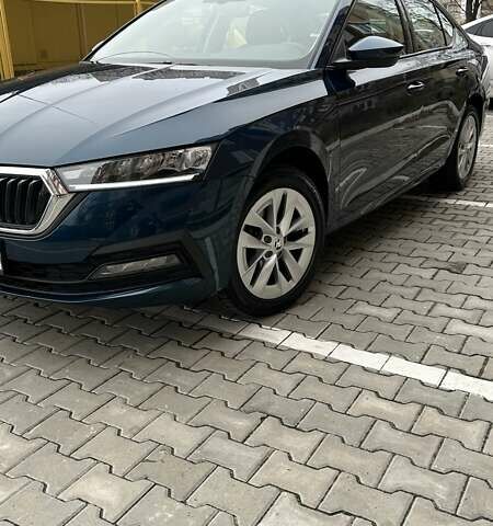 Синий Шкода Октавия, объемом двигателя 1.4 л и пробегом 73 тыс. км за 17999 $, фото 1 на Automoto.ua