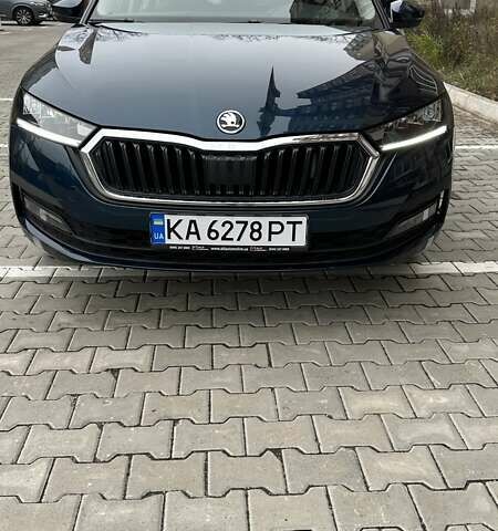 Синий Шкода Октавия, объемом двигателя 1.4 л и пробегом 73 тыс. км за 17999 $, фото 2 на Automoto.ua