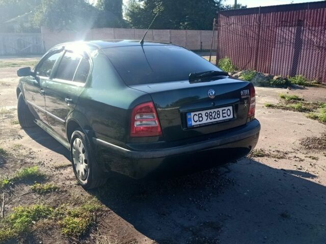 Зеленый Шкода Октавия, объемом двигателя 2 л и пробегом 250 тыс. км за 4600 $, фото 1 на Automoto.ua
