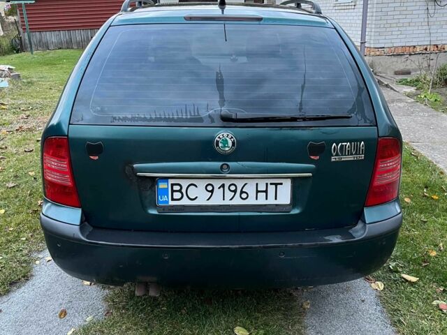 Зеленый Шкода Октавия, объемом двигателя 1.9 л и пробегом 395 тыс. км за 3300 $, фото 4 на Automoto.ua