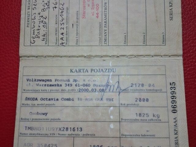 Зеленый Шкода Октавия, объемом двигателя 0 л и пробегом 400 тыс. км за 1100 $, фото 7 на Automoto.ua