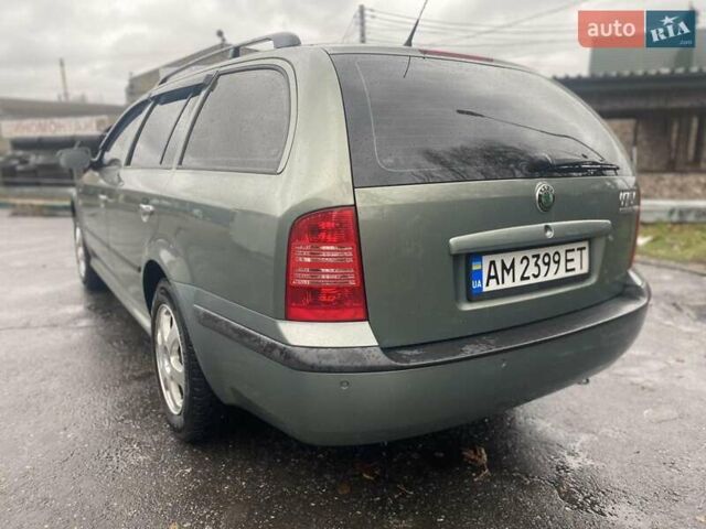 Зеленый Шкода Октавия, объемом двигателя 1.98 л и пробегом 170 тыс. км за 4800 $, фото 10 на Automoto.ua