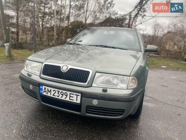 Зеленый Шкода Октавия, объемом двигателя 1.98 л и пробегом 170 тыс. км за 4800 $, фото 2 на Automoto.ua