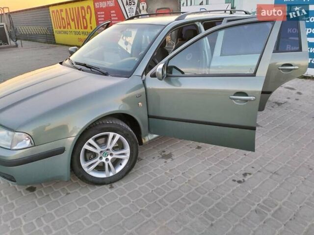 Зеленый Шкода Октавия, объемом двигателя 1.98 л и пробегом 269 тыс. км за 4600 $, фото 11 на Automoto.ua