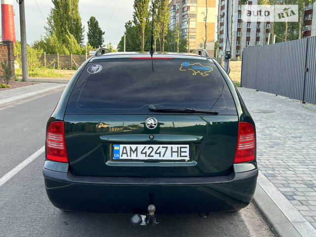 Зелений Шкода Октавія, об'ємом двигуна 1.6 л та пробігом 211 тис. км за 4650 $, фото 14 на Automoto.ua