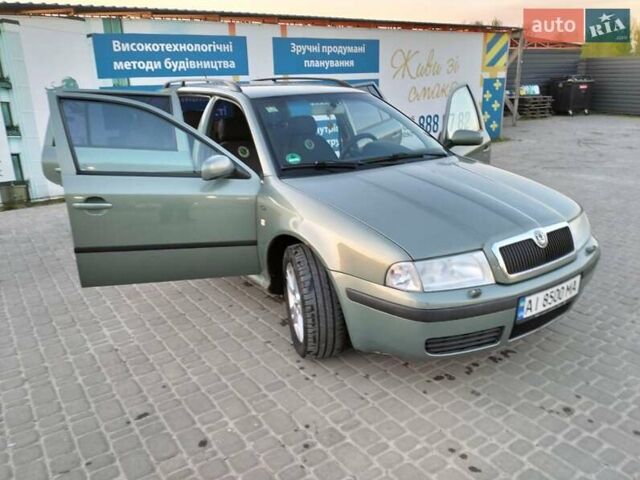 Зеленый Шкода Октавия, объемом двигателя 1.98 л и пробегом 269 тыс. км за 4600 $, фото 15 на Automoto.ua