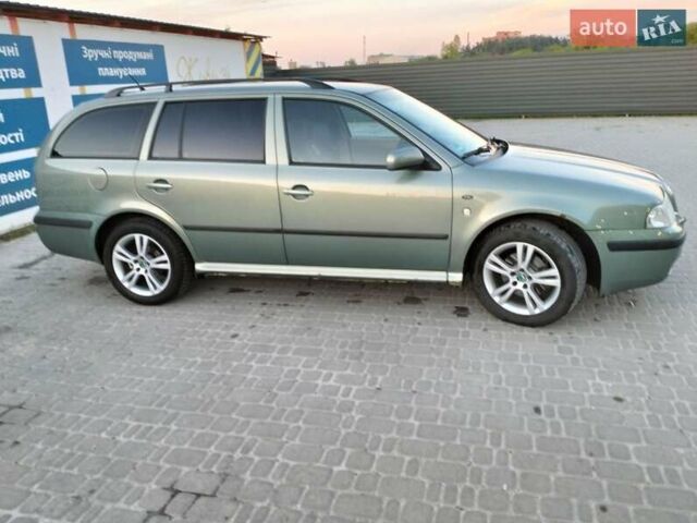 Зеленый Шкода Октавия, объемом двигателя 1.98 л и пробегом 269 тыс. км за 4600 $, фото 9 на Automoto.ua