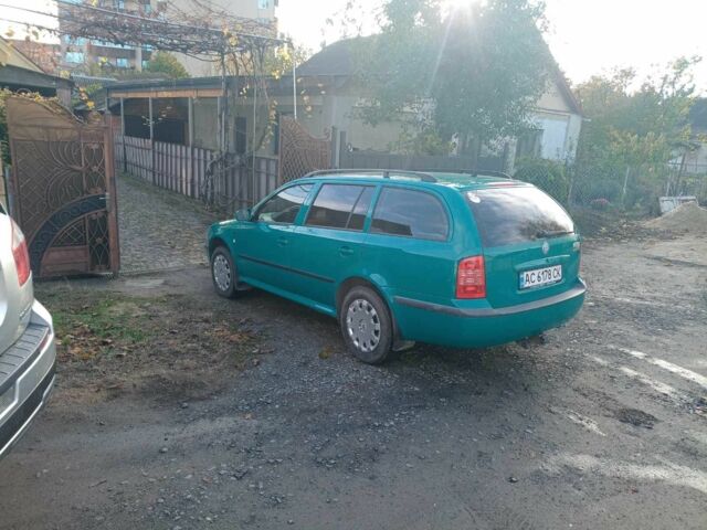 Зеленый Шкода Октавия, объемом двигателя 1.6 л и пробегом 193 тыс. км за 4200 $, фото 11 на Automoto.ua