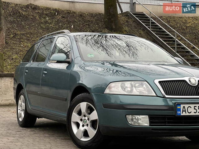 Зелений Шкода Октавія, об'ємом двигуна 1.6 л та пробігом 245 тис. км за 4999 $, фото 11 на Automoto.ua