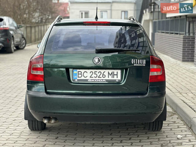 Зеленый Шкода Октавия, объемом двигателя 1.97 л и пробегом 280 тыс. км за 4999 $, фото 7 на Automoto.ua