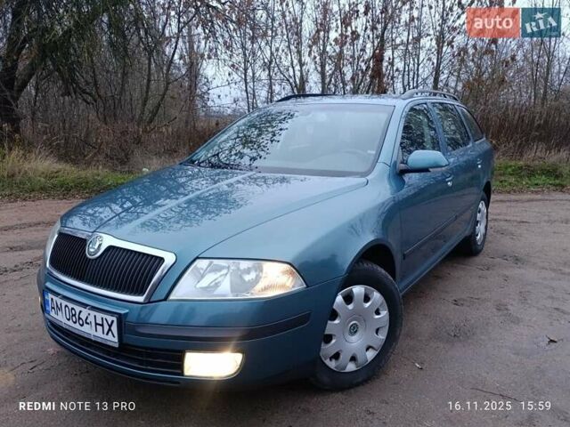 Зеленый Шкода Октавия, объемом двигателя 1.6 л и пробегом 203 тыс. км за 6000 $, фото 5 на Automoto.ua