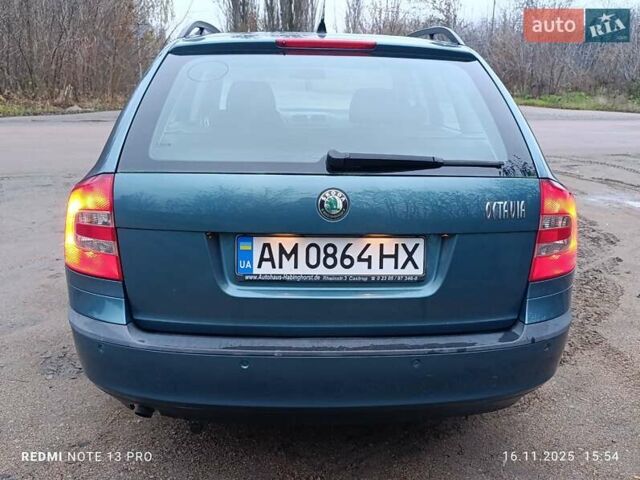 Зеленый Шкода Октавия, объемом двигателя 1.6 л и пробегом 203 тыс. км за 6000 $, фото 12 на Automoto.ua