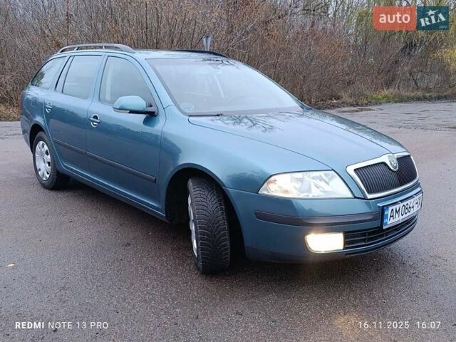 Зеленый Шкода Октавия, объемом двигателя 1.6 л и пробегом 203 тыс. км за 6000 $, фото 7 на Automoto.ua