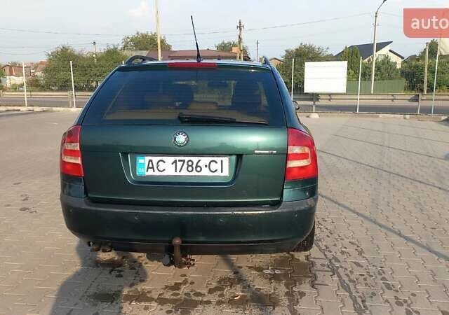 Зеленый Шкода Октавия, объемом двигателя 1.97 л и пробегом 270 тыс. км за 5500 $, фото 4 на Automoto.ua
