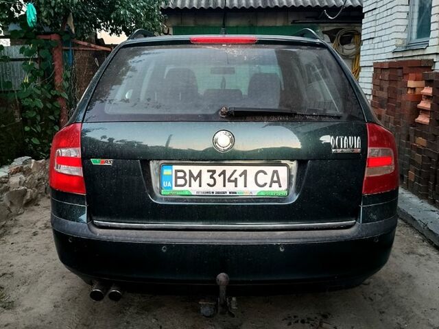 Зеленый Шкода Октавия, объемом двигателя 2 л и пробегом 198 тыс. км за 6000 $, фото 1 на Automoto.ua
